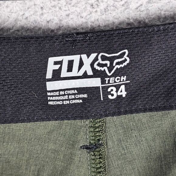 Fox Racing Tech Shorts Men 34 Hybrid 11" Performance striped - Picture 8 of 11